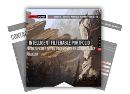 STUDIO POINT - Parallax Responsive Retina Ready